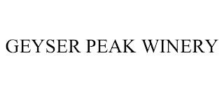 GEYSER PEAK WINERY trademark