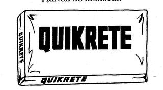 QUIKRETE trademark