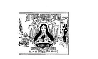 MORELIA PRESIDENTIAL CHOCOLATE FLAVORED CONFECTIONERY 10.1 1/4 OZ BARS (NET WT. 12 1/2 OZ) trademark