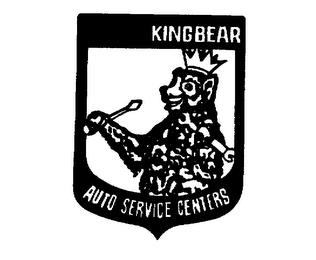 KINGBEAR AUTO SERVICE CENTERS trademark