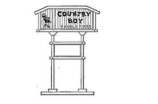 COUNTRY BOY FAMILY FOOD  trademark