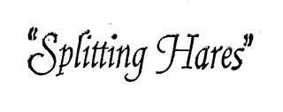 "SPLITTING HARES" trademark