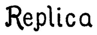 REPLICA trademark