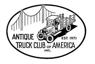 ANTIQUE TRUCK CLUB OF AMERICA INC.  EST.1971 trademark