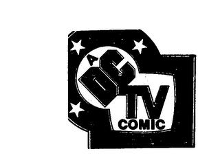 A DC TV COMIC trademark