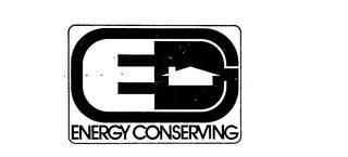 ENERGY CONSERVING  E C  trademark