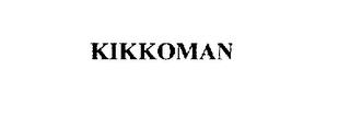 KIKKOMAN trademark