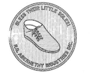 BLESS THEIR LITTLE SOLES! R.G. ABERNETHY INDUSTRIES INC. trademark