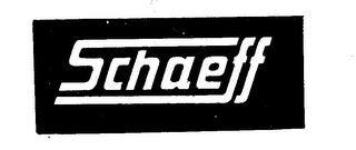 SCHAEFF trademark