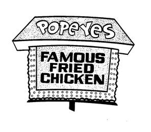 POPEYES FAMOUS FRIED CHICKEN trademark