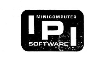 IPI MINICOMPUTER SOFTWARE trademark