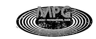 MPG MUSIC PROGRAMMERS GUIDE trademark