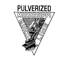 MISSISSIPPI QUICK LIME PULVERIZED trademark