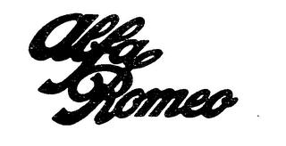 ALFA ROMEO trademark