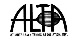 ALTA ATLANTA LAWN TENNIS ASSOCIATION, IN trademark