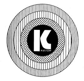 K KUSTOM trademark