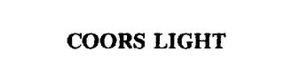 COORS LIGHT trademark