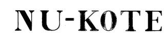 NU-KOTE trademark