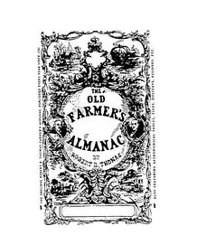 THE OLD FARMER'S ALMANAC BY ROBERT B. THOMASOMAS trademark