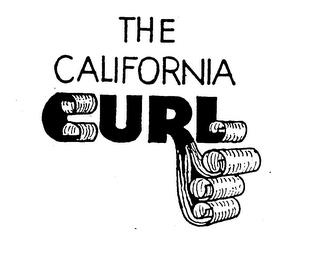 THE CALIFORNIA CURL trademark