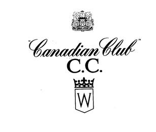 "CANADIAN CLUB" C.C. W. trademark