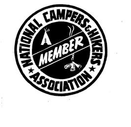 MEMBER NATIONAL CAMPERS & HIKERS ASSOCIATION trademark