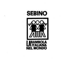 SEBINO-LA BAMBOLA ITALIANA NEL MONDO trademark