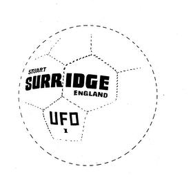 STUART SURRIDGE ENGLAND UFO 1 trademark