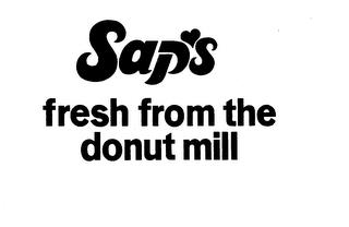 SAP'S FRESH FROM THE DONUT MILL trademark