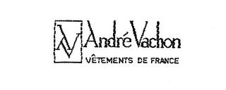 ANDRE VACHON VETEMENTS DE FRANCE trademark