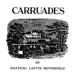 CARRUADES DE CHATEAU LAFITE-ROTHSCHILD trademark