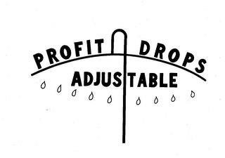 PROFIT DROPS ADJUSTABLE trademark