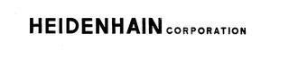 HEIDENHAIN CORPORATION trademark