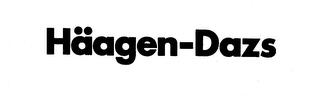 HAAGEN-DAZS trademark