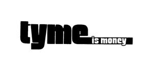 TYME IS MONEY trademark