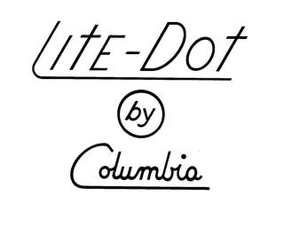 LITE-DOT BY COLUMBIA trademark