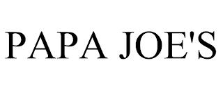 PAPA JOE'S trademark