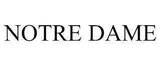 NOTRE DAME trademark