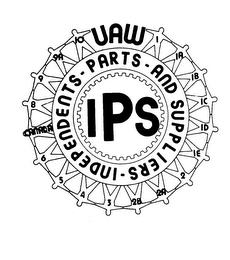 IPS INDEPENDANTS-PARTS-AND SUPPLIERS UAWCANADA trademark