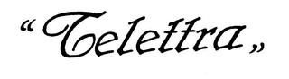 "TELETTRA" trademark