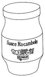 SAUCE ROCAMBOLE LESIEUR trademark