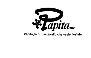 PAPITA PAPITA, AL FIRMA-GIOIELLO CHE VESTE L'ESTATE trademark