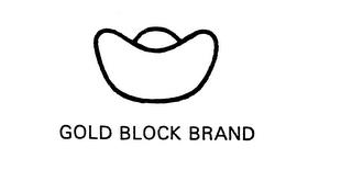 GOLD BLOCK BRAND trademark