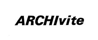 ARCHIVITE trademark