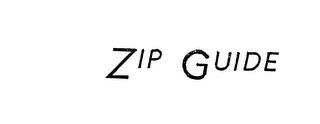 ZIP GUIDE trademark