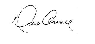 DAVE CARROLL trademark