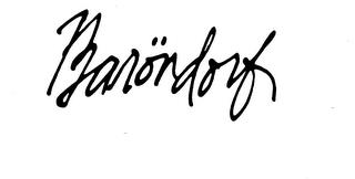 BARONDORF trademark