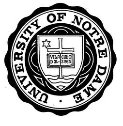 UNIVERSITY OF NOTRE DAME trademark