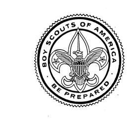 BOY SCOUTS OF AMERICA BE PREPARED trademark