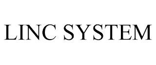 LINC SYSTEM trademark